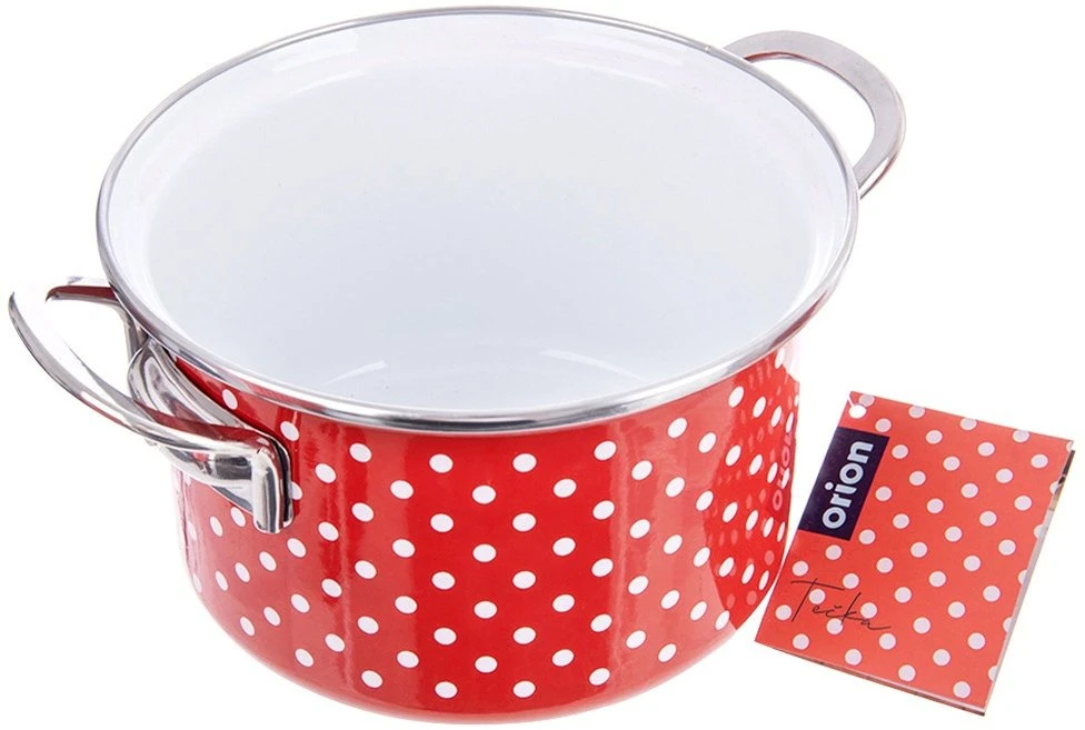 Lumarko Orion Emaliuotas puodas TECKA 18 cm, 2 l - sriuboms ir troškiniams