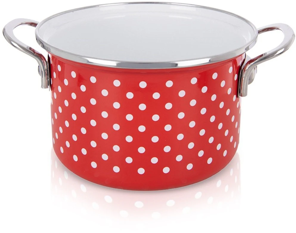 Lumarko Orion Emaliuotas puodas TECKA 18 cm, 2 l - sriuboms ir troškiniams