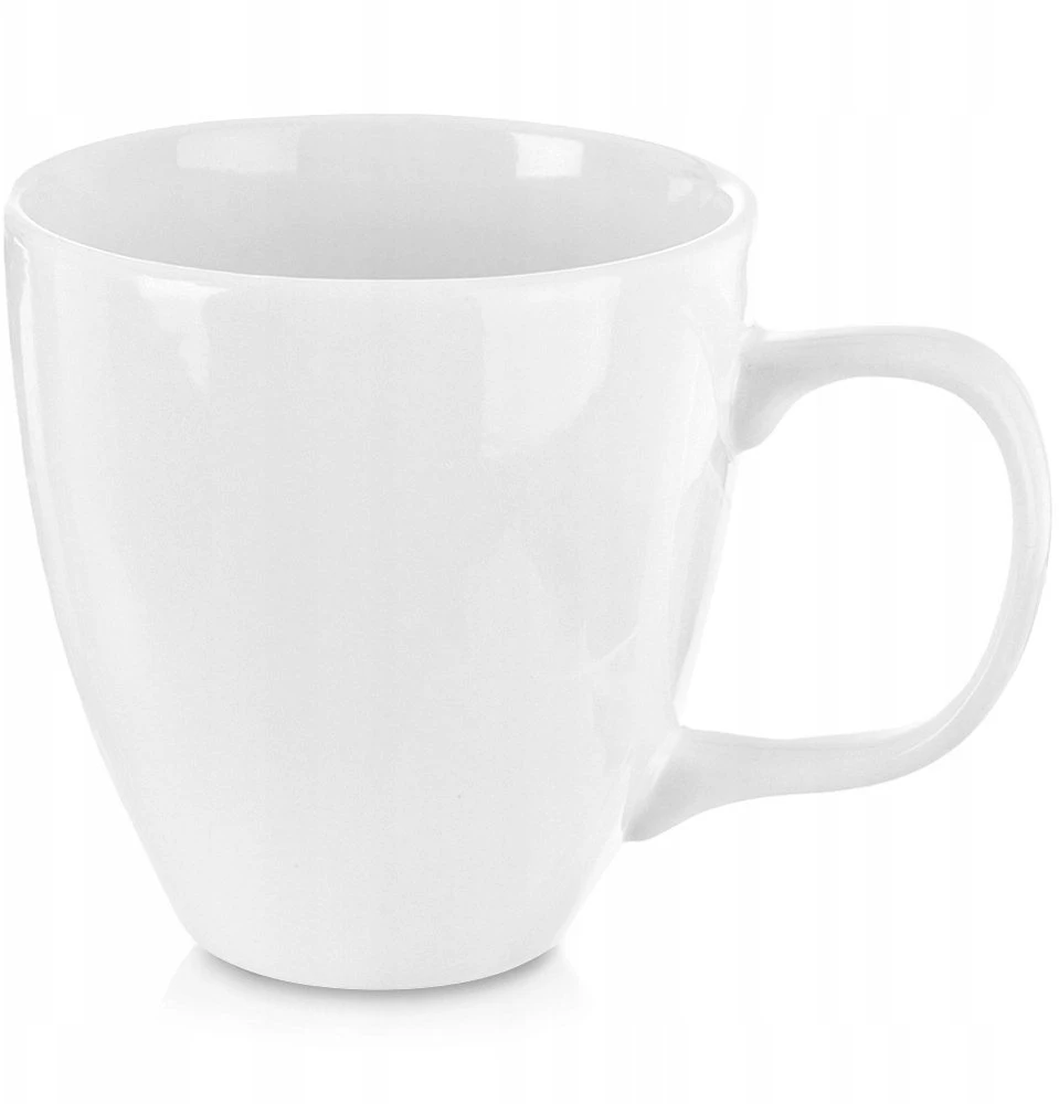 Lumarko Orion Kavos puodelis MONA 400 ml - Porcelianas - Baltas - Kava, Arbata, Kakava