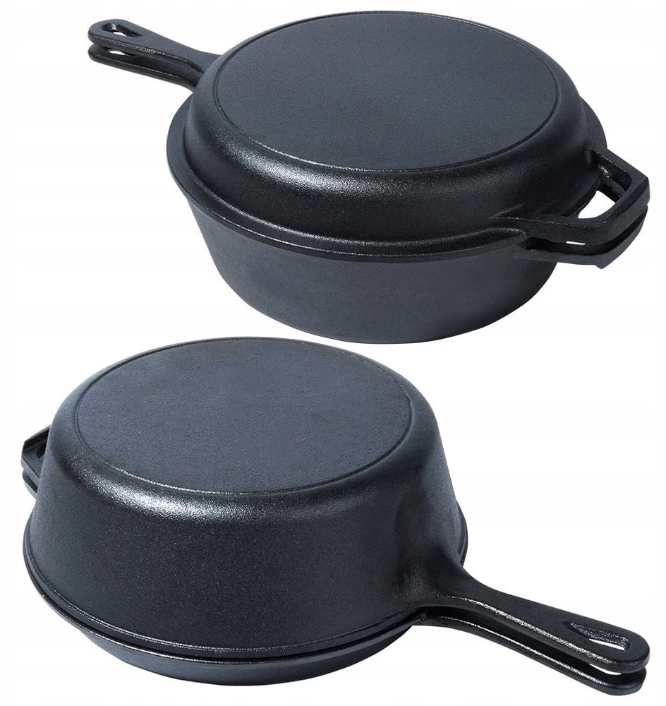 Vilde Ketaus puodas 3,5L ir keptuve 24 cm (2 dalių komplektas CAST LINE)
