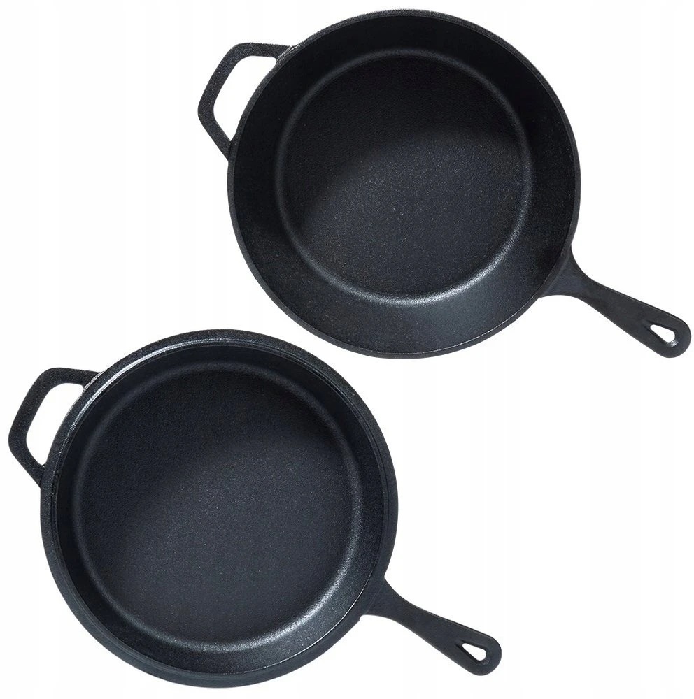 Vilde Ketaus puodas 3,5L ir keptuve 24 cm (2 dalių komplektas CAST LINE)