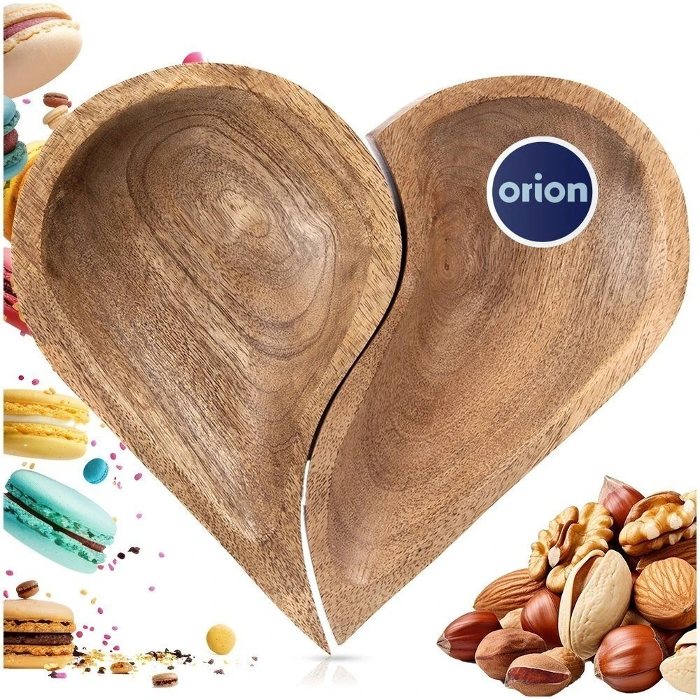 Lumarko Orion Patiekalų lentelės rinkinys MANGO 2 vnt. Širdies formos