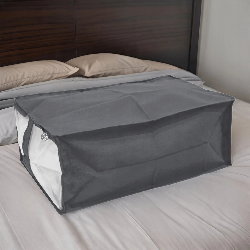 ORDINETT Blanket bag 40x60x26cm Pilkas