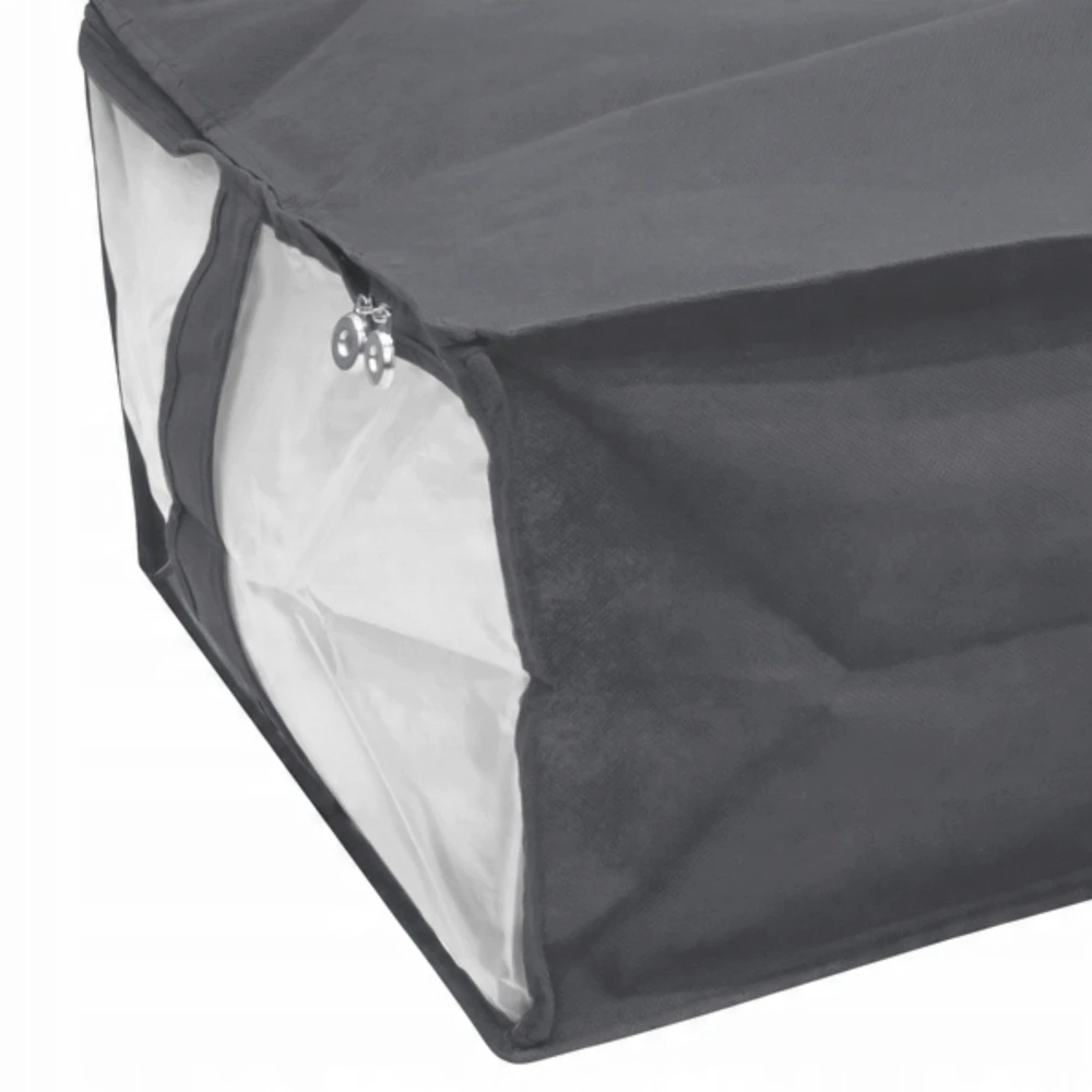 ORDINETT Blanket bag 40x60x26cm Pilkas