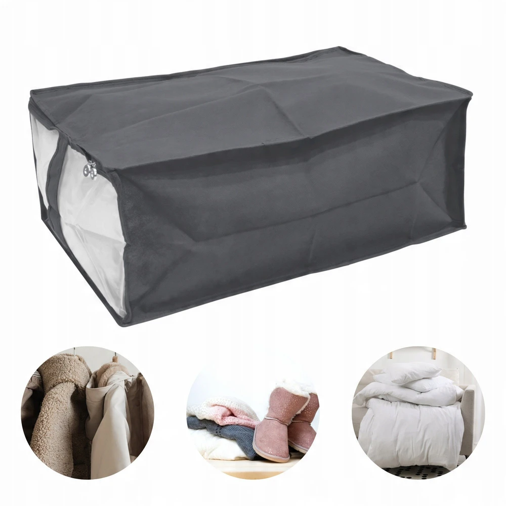 ORDINETT Blanket bag 40x60x26cm Pilkas