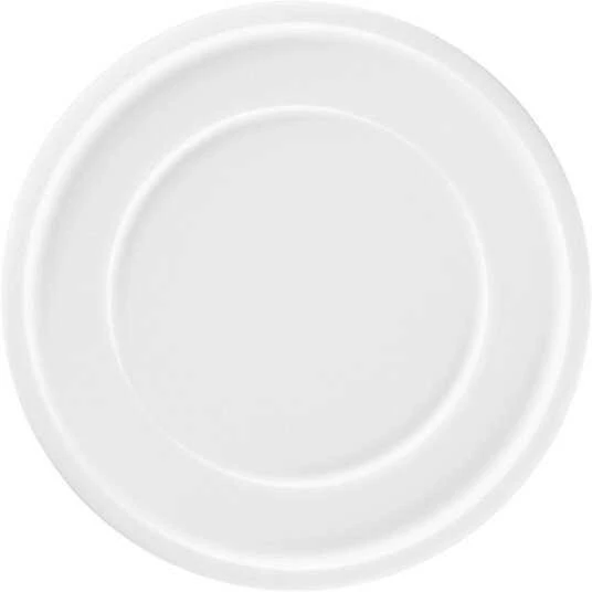 Lumarko Porcelianinė plokščia lėkštė „Rak“, 24 cm, baltas, „Ease Rakstone“