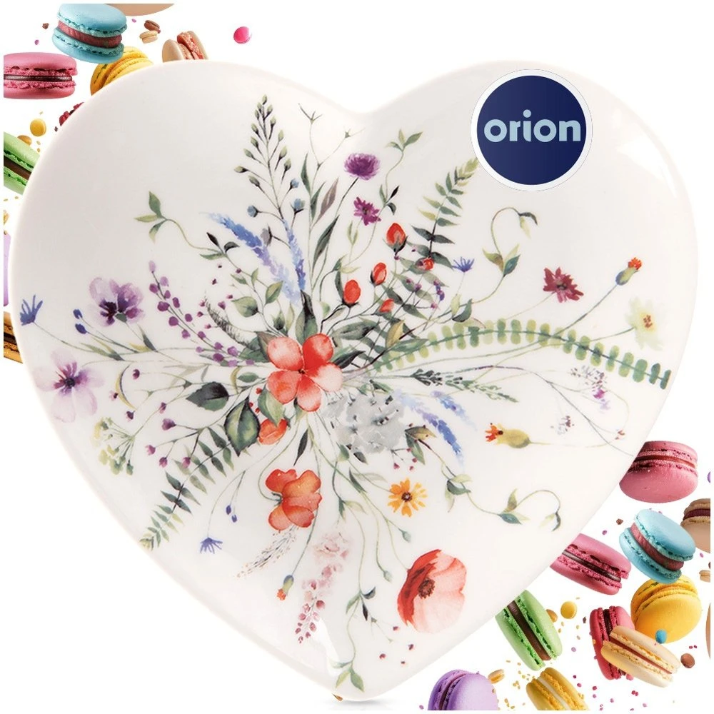 Lumarko Orion Desertinė lėkštė Širdies forma 17,5x17 cm Aukštos kokybės Porcelianas