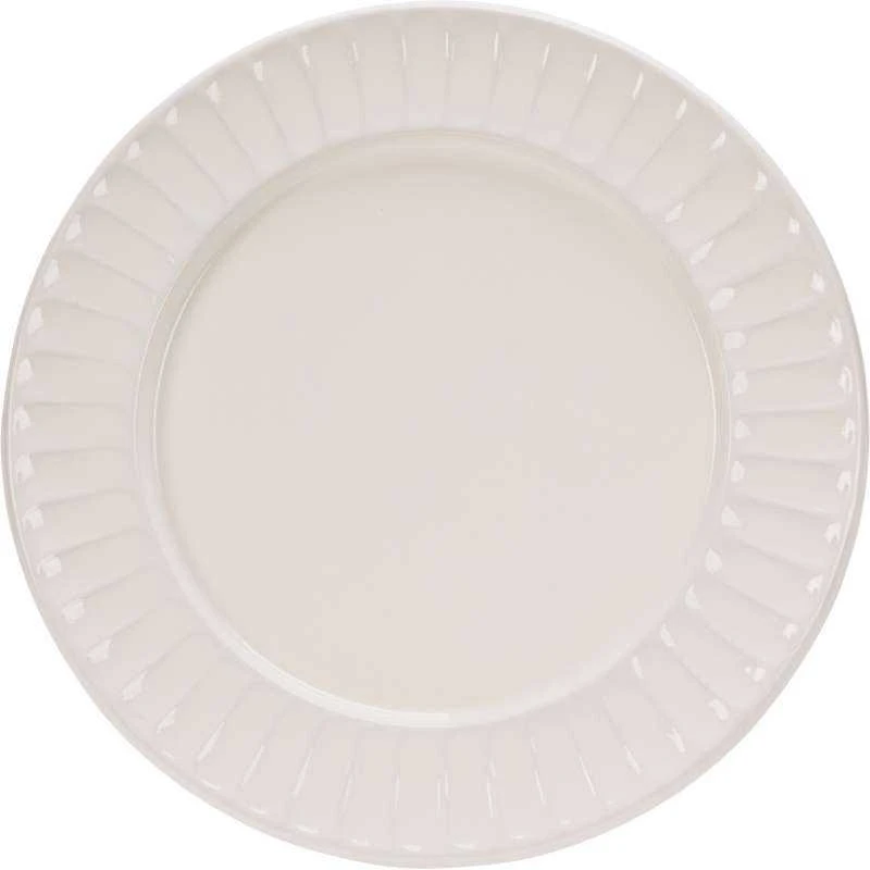 Lumarko Mondex TALERZ EMALIOWANY 44CM Baltas