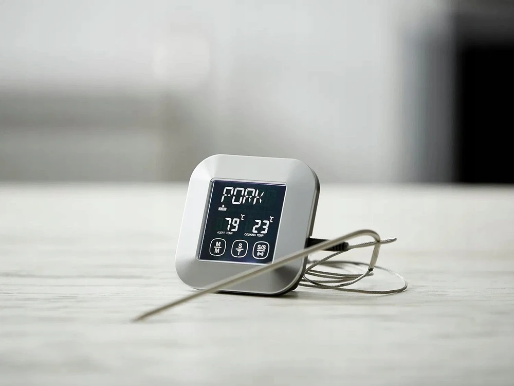 Lumarko Multi Elektroninis mėsos termometras su laikmačiu ir minučių skaitikliu 0-250C, vnt.