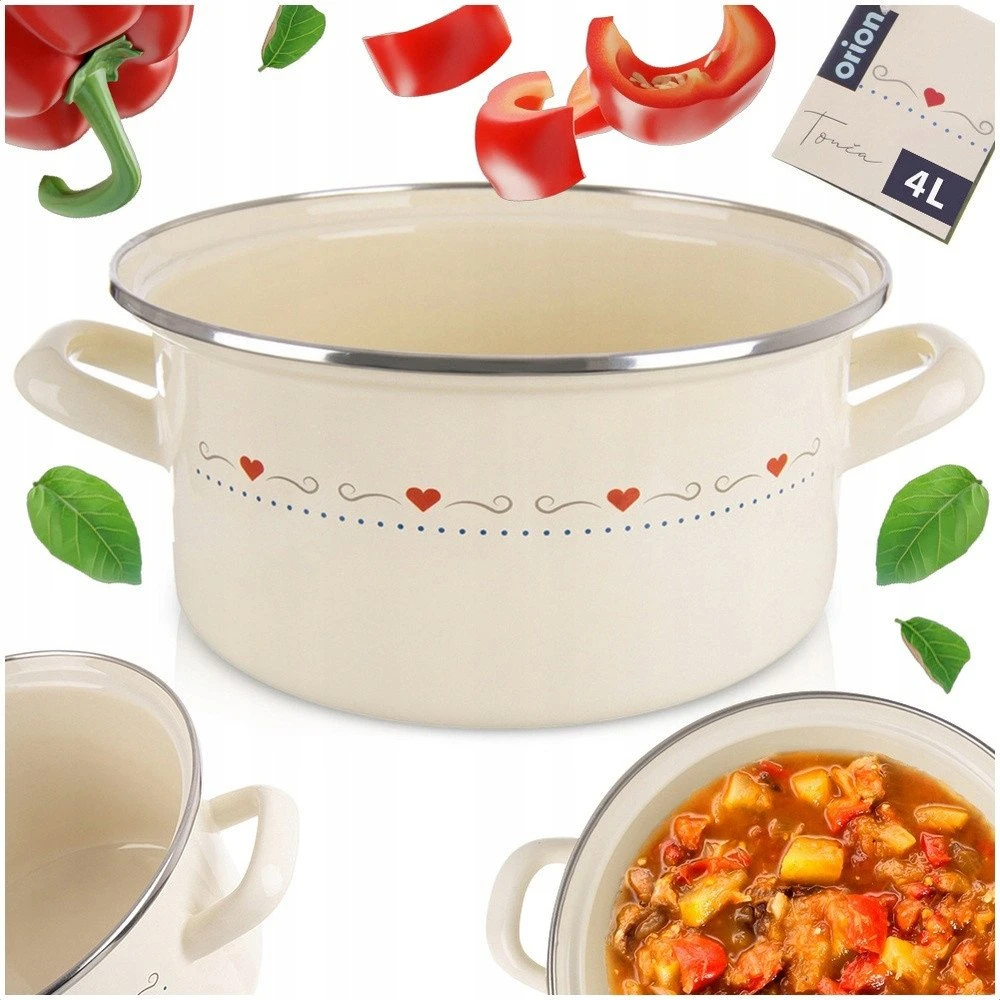 Lumarko Orion Katinukas 24 cm 4 l Kreminis