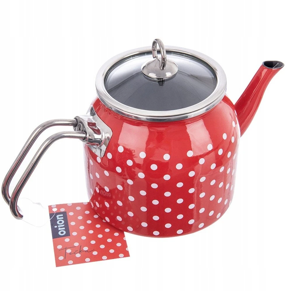 Lumarko Orion Virdulys TECKA 1,1 l - Emaliuotas - Garso virdulys