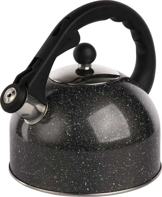 Lumarko Nerūdijantis plienas whistling virdulys Rock 2,5l.