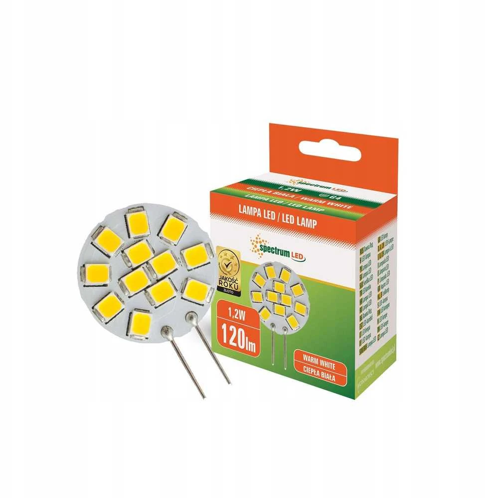 LED lemputė SPECTRUM, A60 E27 1.8W 2700K 80LM AMB MAG