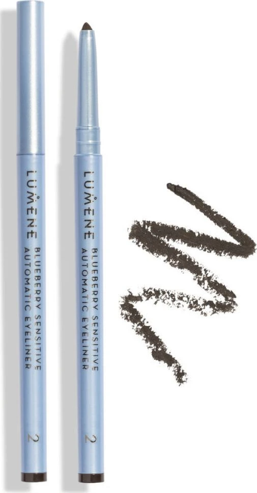 Lumene Blueberry Sensitive automatinis akių kontūro pieštukas 2 Brown 0,35 g