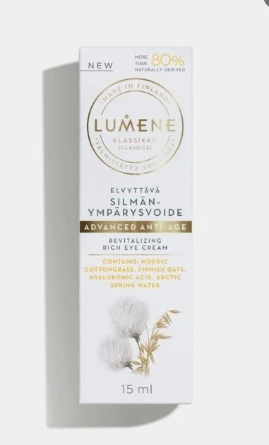Lumene Klassikko kremas revit.<br>po akimis 50+ 15 ml (1954934)