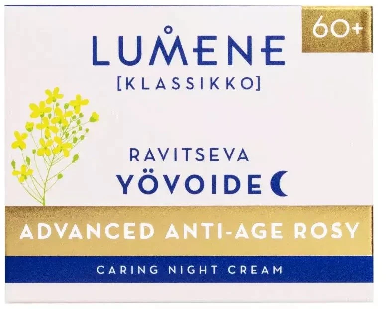 Lumene Klassikko Ravitseva Yovoide 60+ pažangus priešsenis vakarinis kremas 50 ml