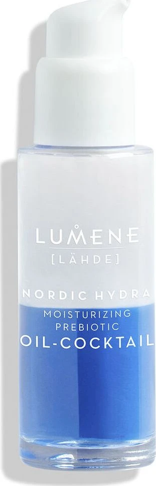 Lumene drėkinantis aliejus veidui su dozatoriumi