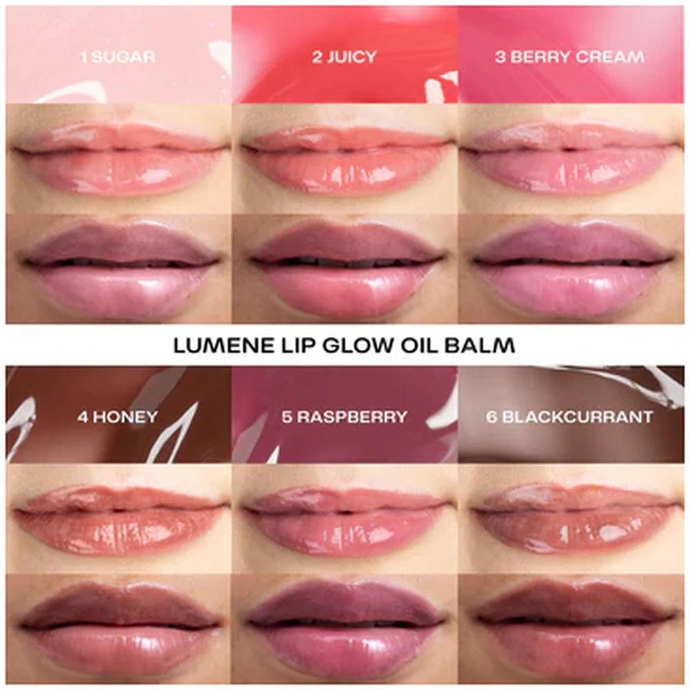 „Lumene“ lūpų švytėjimo suteikiantis aliejinis balzamas „Juodieji serbentai“, 6, 10 ml