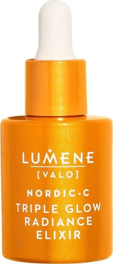 Lumene Nordic-C Valo Triple Glow Radiance Eliksyras šviečiantis veido eliksyras su vitaminu C 30ml