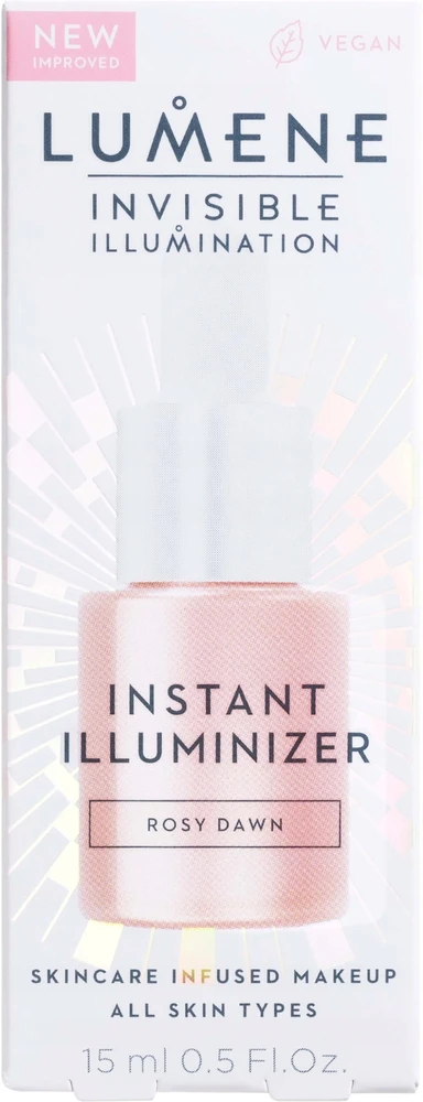 Lumene Invisible Illumination švytėjimą suteikiantis serumas Rosy Dawn 15 ml
