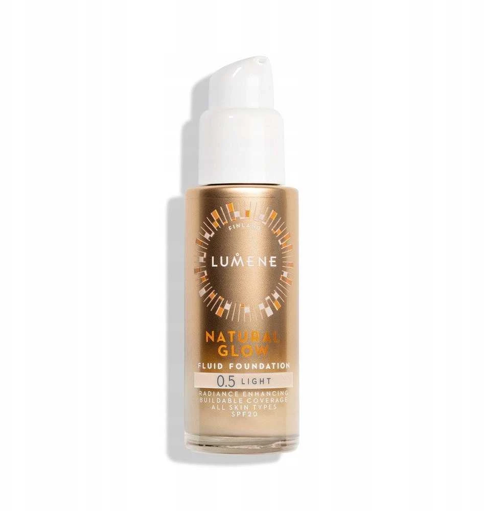 „Lumene Natural Glow“ skystas makiažo pagrindas „New 0.5 Light“, 30 ml