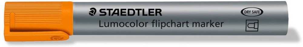 Staedtler Marker Lumocolor do tablic flipchart, apvalus, oranžinė, Staedtler