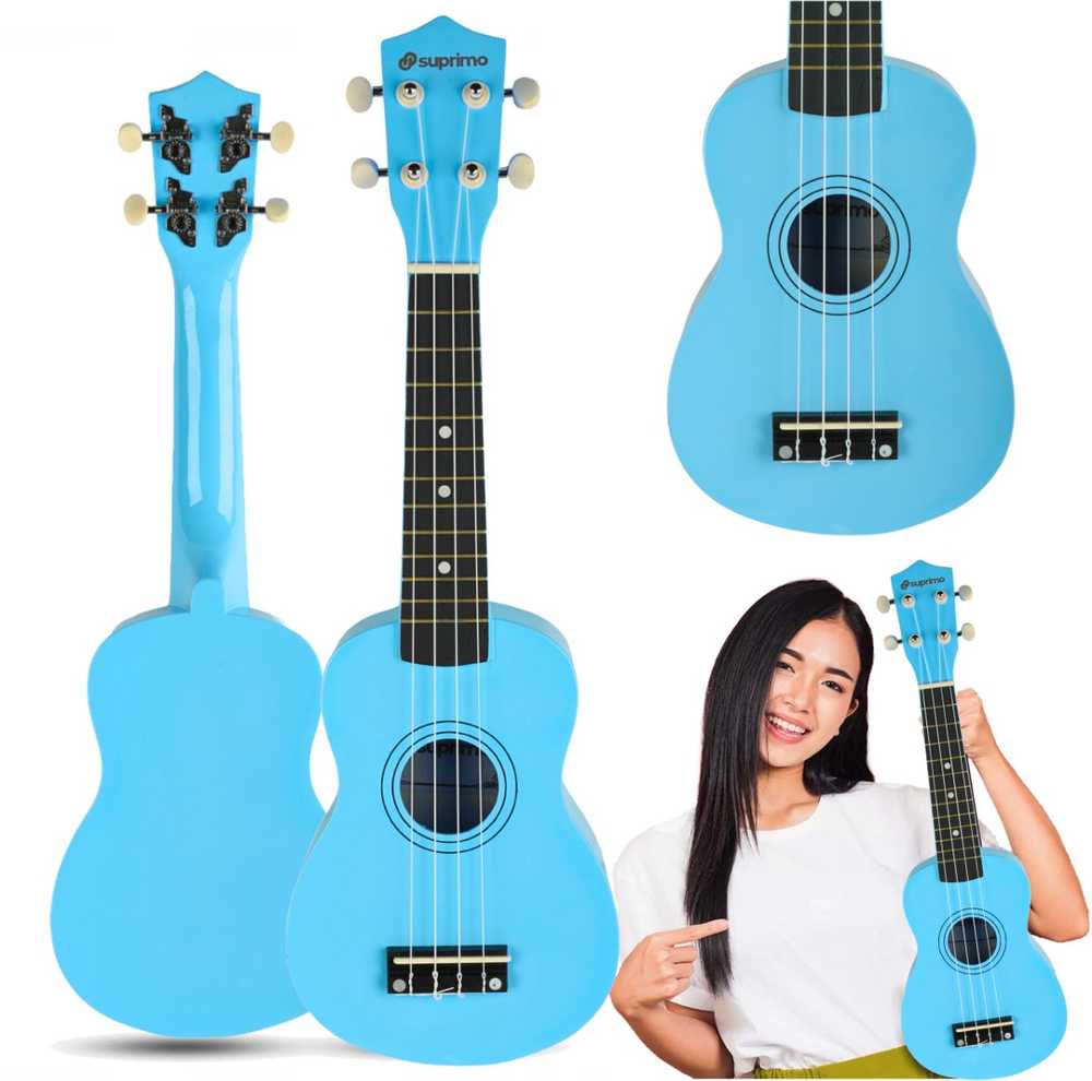 Luna Guitars SUPRIMO UK21 LB sopraninė ukulelė 21" mėlyna