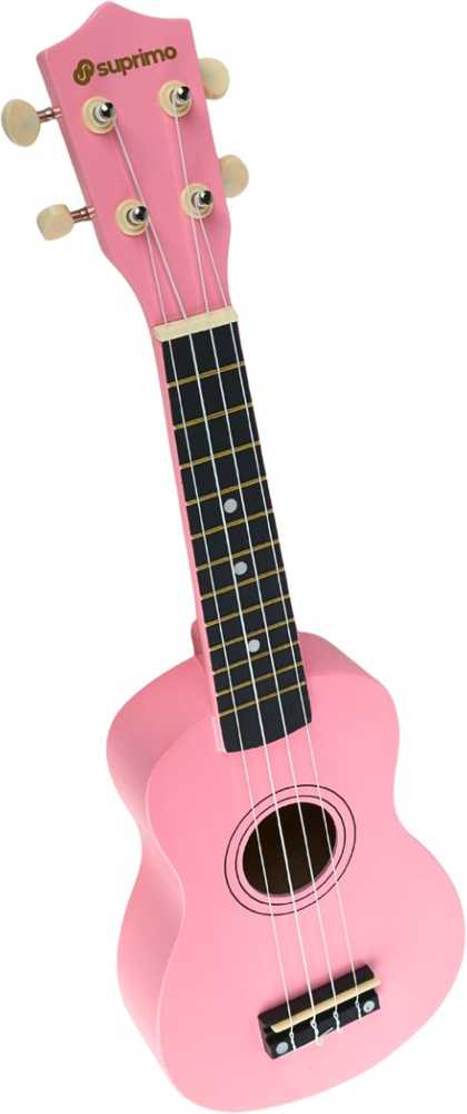 Luna Guitars SUPRIMO UK21 PK sopraninė ukulelė 21" rausva mediena