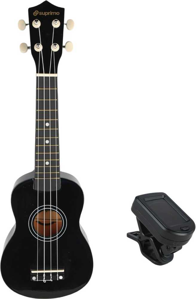 Luna Guitars SUPRIMO UK21 SET BK sopraninė ukulelė 21" juoda
