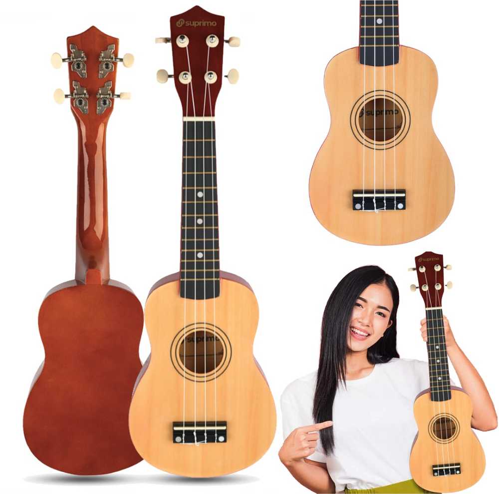 Luna Guitars SUPRIMO UK21 SET NW sopraninė ukulelė 21" natūrali