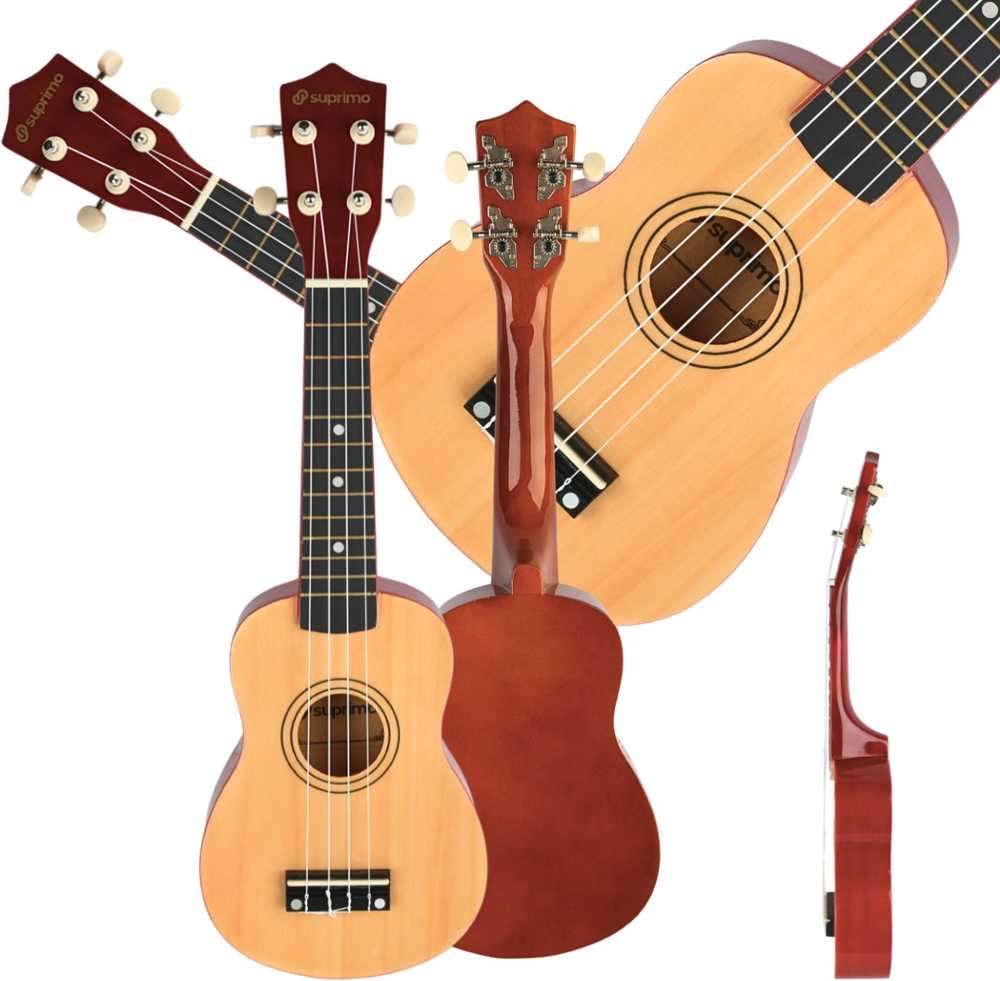 Luna Guitars SUPRIMO UK21 SET NW sopraninė ukulelė 21" natūrali