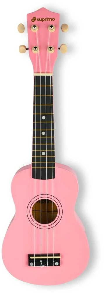 SUPRIMO UK21 SET PK - 21" soprano ukuleles, pink