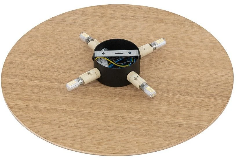 Sieninis šviestuvas Kinkiet TK Lighting LUNA WOOD 5449