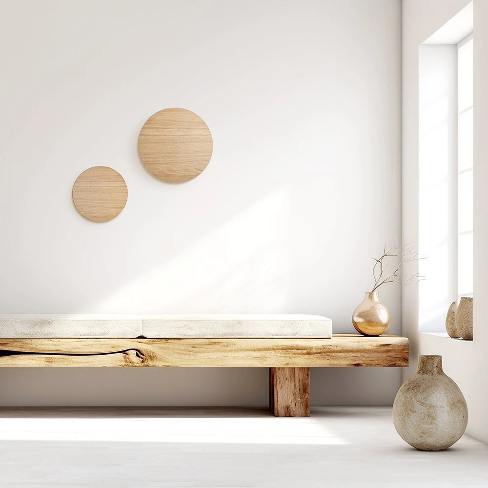 Sieninis šviestuvas Kinkiet TK Lighting LUNA WOOD 5449