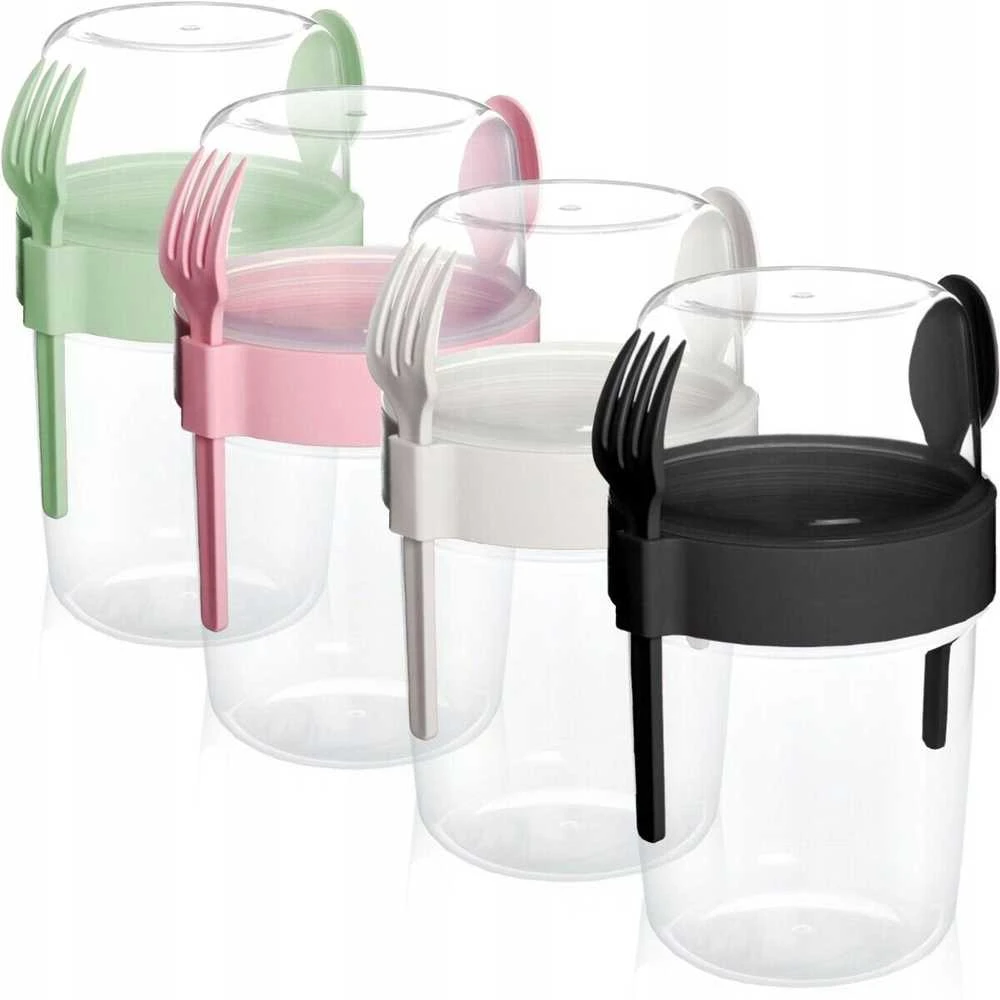 Lunch Munch Mondex KUBEK NA LUNCH ZE SZTUĆCAMI 1.1 L