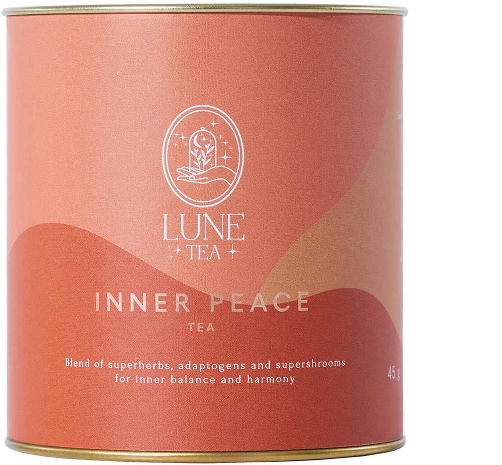 Lune Tea Inner Peace žolelių arbata metalinėje pakuotėje