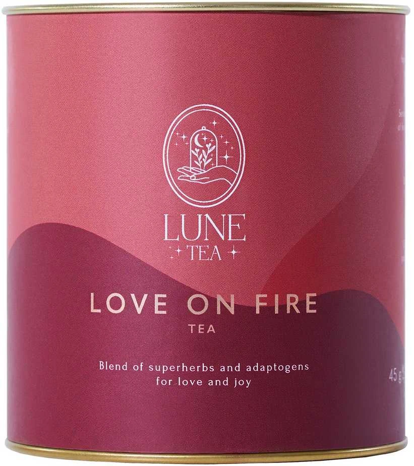 Lune Tea Žalia arbata Lune arbata „Meilė liepsnoje“, 45 g