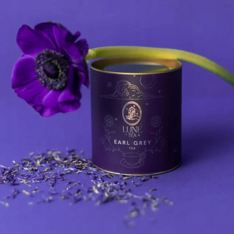 Juodas tea Lune Tea Earl Pilkas Tea, 40 g