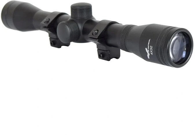 Teleskopas JS-Tactical 4×32 taikiklis su laikikliu, skirtas 11 mm bėgeliui