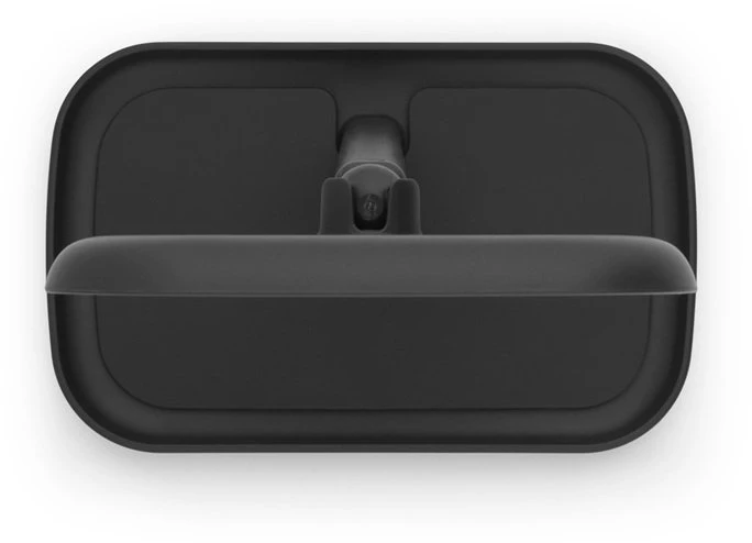 Brabantia kosmetinis veidrodėlis su padėklu smulkiems daiktams, ReNew, tamsiai pilkas, 280702