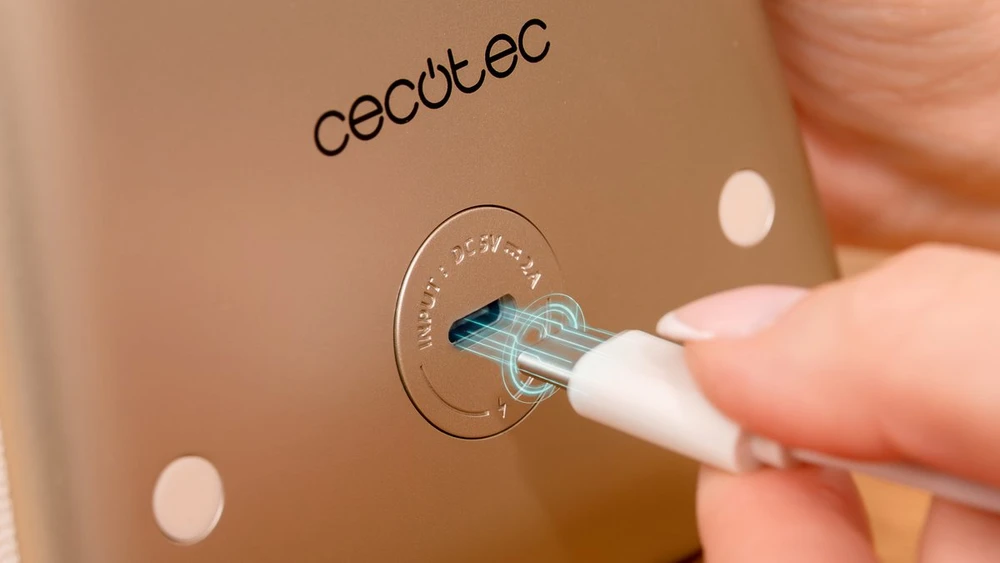 Kosmetinis veidrodėlis Cecotec FaceCare Mirror dizainas su apšvietimo lempa 2000mAh