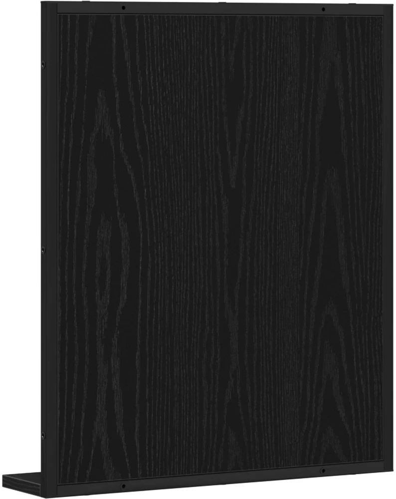 Veidrodis juoda ąžuolo 50 x 12 x 60 cm