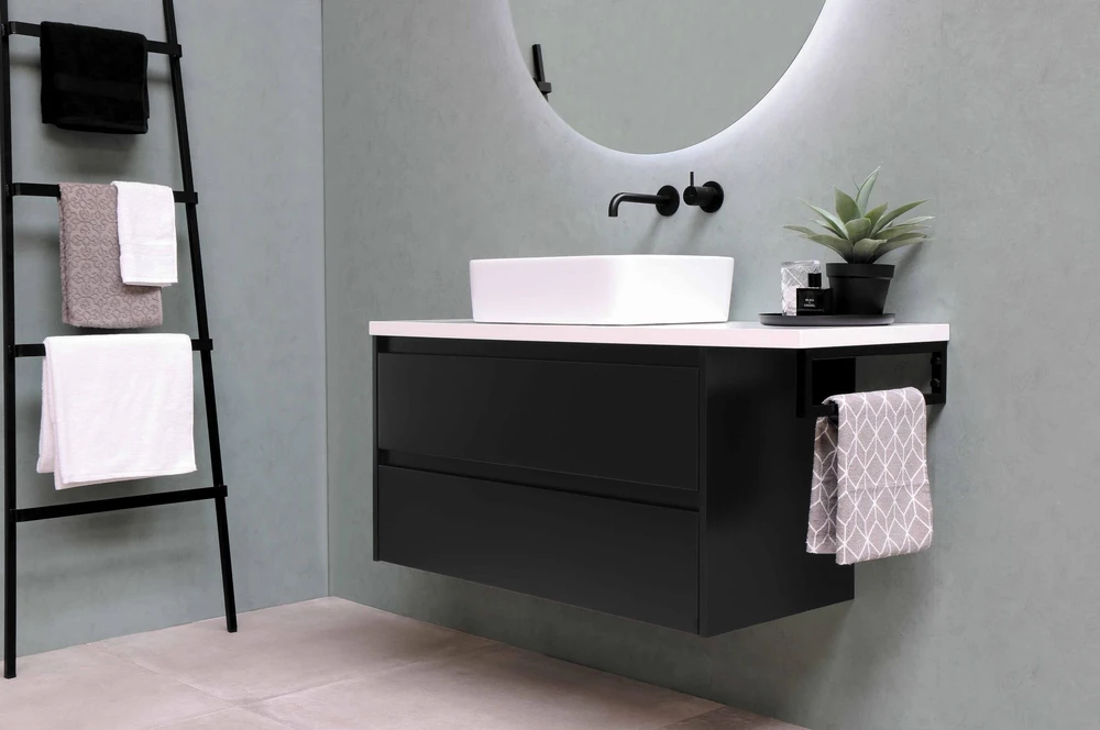 Masterjero BD meninis veidrodis Luna II apvalus vonios veidrodis su LED apšvietimu, 60 cm skersmens