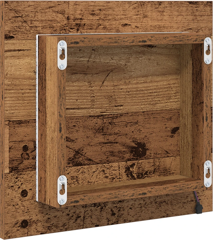 LED vonios veidrodis Senas medis 40 x 37 x 8.5 cm