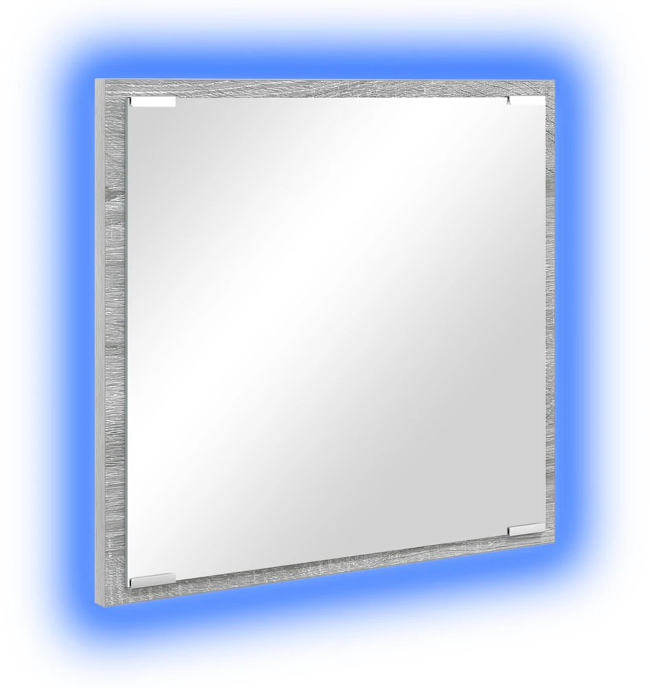 LED vonios veidrodis Pilkas Sonoma 40 x 37 x 8.5 cm