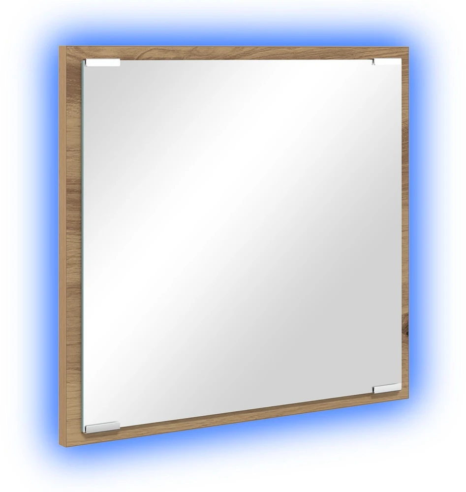LED vonios veidrodis Amatininkų ąžuolas 40 x 37 x 8.5 cm