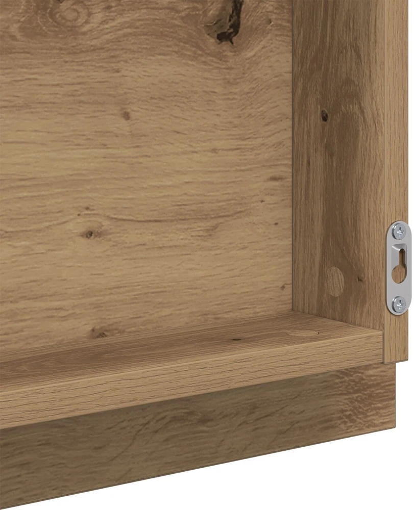 LED vonios veidrodis Amatininkų ąžuolas 40 x 37 x 8.5 cm