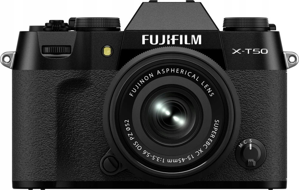 Sisteminis fotoaparatas FUJIFILM X-T50/XC15-45mmF3.5-5.6 OIS PZ Juodas (juodas)