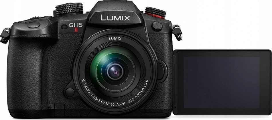 Panasonic Lumix G GH5 II (DC-GH5M2M) + Panasonic LUMIX G Vario 12-60mm f/3.5-5.6 Asph. Power OIS (H-FS12060) (Juodas)
