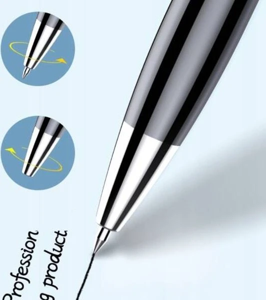 Diktofonas Luxury Goods BALLPOINT MINI SPY VOICE RECORDER PENDRIVE 15H HQ, skirtas pasiklausymo aptikimui